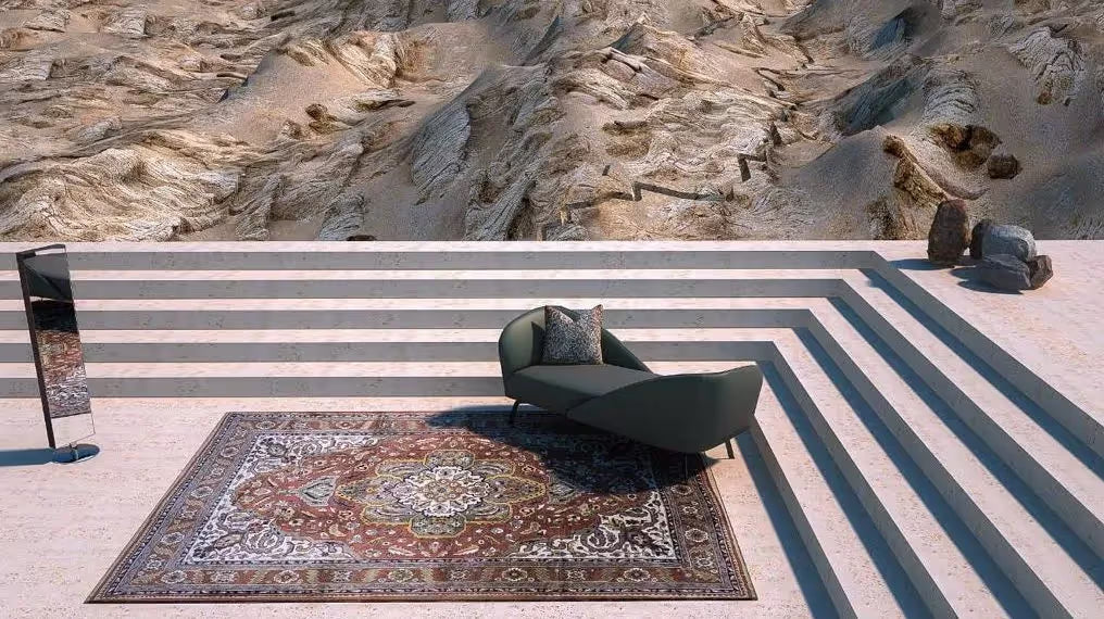 Egyptian Heritage Rug Maker Kahhal 1871 presents "Outloud" collection in Cairo
