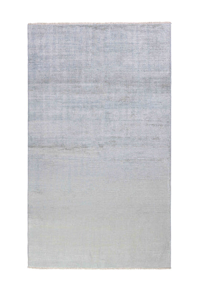 Gray area rug on a white background